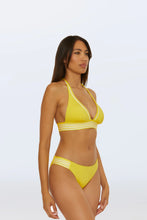 Load image into Gallery viewer, Monaco Pleated Halter Triangle Top
