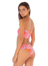 Load image into Gallery viewer, Flower Scape Flirt Low Rise Thin Side Bikini Bottom
