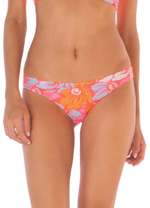 Flower Scape Flirt Low Rise Thin Side Bikini Bottom