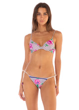Load image into Gallery viewer, Cerice Bouquete Dainty Underwire Bikini Top
