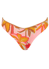 Load image into Gallery viewer, Pink Palms Sublimity Regular Rise Classic Bikini Bottom
