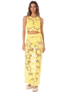 Ginger Fuzz Tano Long Skirt