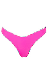 Load image into Gallery viewer, Cerise Bouquet Splendour Regular Rise Thin Side Bikini Bottom
