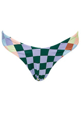 Load image into Gallery viewer, Chess Splendour Regular Rise Thin Side Bikini Bottom
