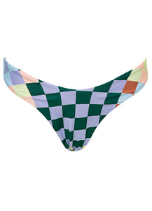 Chess Splendour Regular Rise Thin Side Bikini Bottom
