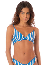 Load image into Gallery viewer, Ocean Blue Dainty Underwire Bikini Top
