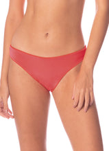 Load image into Gallery viewer, Red Camelia Sublimity Regular Rise Classic Bikini Bottom
