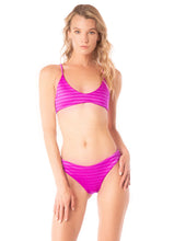 Load image into Gallery viewer, Deep Pink Sublimity Regular Rise Classic Bikini Bottom
