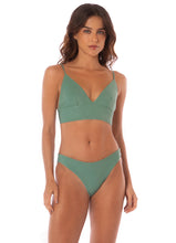 Load image into Gallery viewer, Shamrock Green Sublimity Regular Rise Classic Bikini Bottom
