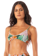 Load image into Gallery viewer, Shamrock Green Creta Classic Bralette Bikini Top
