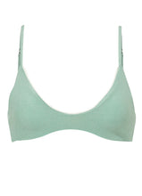 Load image into Gallery viewer, Shamrock Green Creta Classic Bralette Bikini Top
