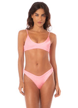 Load image into Gallery viewer, Orchid Pink Splendour Regular Rise Thin Side Bikini Bottom
