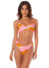 Load image into Gallery viewer, Orchid Pink Splendour Regular Rise Thin Side Bikini Bottom
