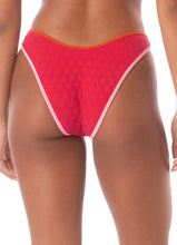 Load image into Gallery viewer, Apple Red Splendour Regular Rise Thin Side Bikini Bottom
