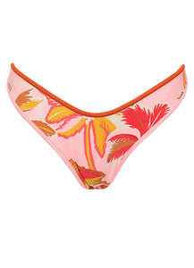 Apple Red Splendour Regular Rise Thin Side Bikini Bottom