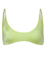 Load image into Gallery viewer, Lemonade Green Blush Classic Bralette Bikini Top
