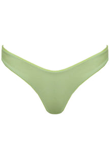 Lemonade Green Splendour Regular Rise Thin Side Bikini Bottom