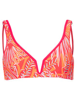 Load image into Gallery viewer, Coral Crush Victoria V Wire Bralette Bikini Top
