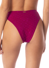 Load image into Gallery viewer, Bom Bom Pink Sully High Rise Classic Bikini Bottom
