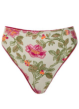 Load image into Gallery viewer, Bom Bom Pink Sully High Rise Classic Bikini Bottom
