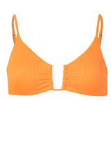 Load image into Gallery viewer, Neon Orange Bia U Wire Bralette Bikini Top
