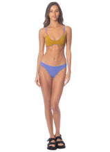 Load image into Gallery viewer, Deep Periwinkle Flirt Low Rise Thin Side Bikini Bottom
