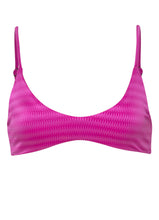 Load image into Gallery viewer, Deep Pink Liberties Classic Bralette Bikini Top
