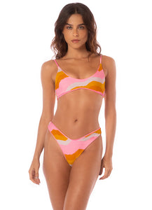 Orchid Pink Liberties Classic Bralette Bikini Top