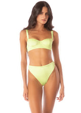Load image into Gallery viewer, Lemonade Green Serendipity Underwire Bikini Top
