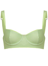 Load image into Gallery viewer, Lemonade Green Serendipity Underwire Bikini Top
