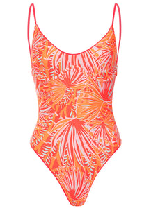 Coral Crush Celine Underwire One Piece