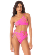 Load image into Gallery viewer, Caramel Sun Stormy One Shoulder Bikini Top

