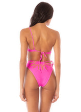 Load image into Gallery viewer, Caramel Sun Stormy One Shoulder Bikini Top
