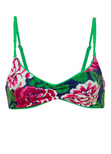 Parakeet Green Temis Classic Bralette Bikini Top