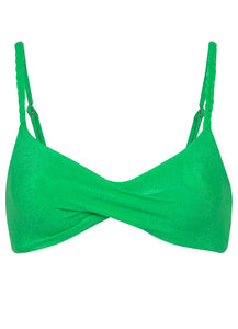 Parakeet Green Temis Classic Bralette Bikini Top