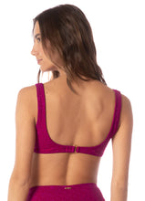 Load image into Gallery viewer, Bom Bom Pink Rebel Sporty Bralette Bikini Top
