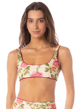 Load image into Gallery viewer, Bom Bom Pink Rebel Sporty Bralette Bikini Top
