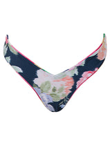 Load image into Gallery viewer, Candy Stripes Valerya Regular Rise Double V Bikini Bottom
