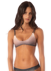 Winter Mist Liberally Classic Bralette Bikini Top