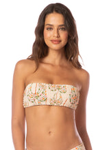 Load image into Gallery viewer, Sandstone Tropics Radiance Lace Up Bralette Bikini Top
