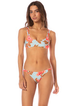 Load image into Gallery viewer, Floral Sky Nalai Sporty Bralette Bikini Top
