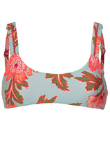 Load image into Gallery viewer, Floral Sky Nalai Sporty Bralette Bikini Top
