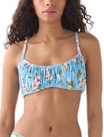 Load image into Gallery viewer, Kate Spade New York Underwire Shirred Bikini Top
