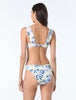Kate Spade New York Shirred Underwire Bikini Top