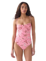 Load image into Gallery viewer, Kate Spade New York Ruched Underwire One Piece Swimsuit
