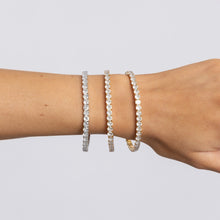 Load image into Gallery viewer, Eileen CZ Stitch Bracelet 3.5mm
