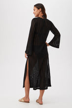 Load image into Gallery viewer, Skyhigh Long-Sleeve Mesh Maxi Dress Cover-Up
