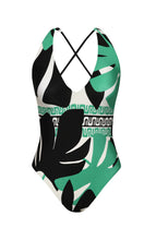 Load image into Gallery viewer, Sunshine 79 Monstera V-Plunge One Piece
