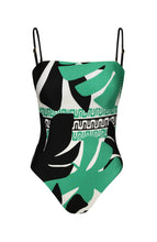 Load image into Gallery viewer, Sunshine 79 Monstera Bandeau One Piece
