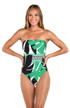 Load image into Gallery viewer, Sunshine 79 Monstera Bandeau One Piece
